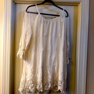 Off white dress